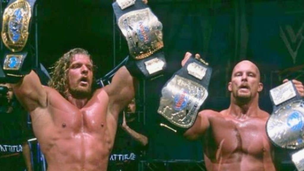 Triple H and Stone Cold Steve Austin