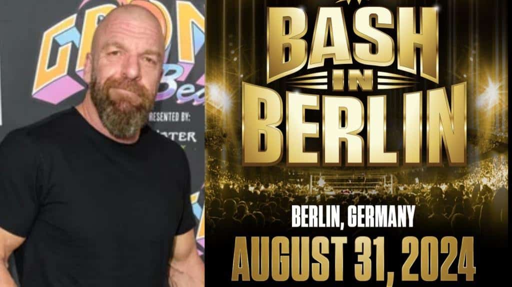 Triple H and Bash in Berlin poster 