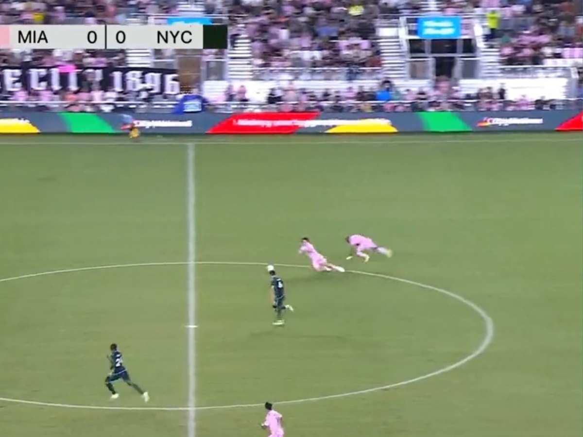 WATCH: Inter Miami labeled ‘Looney Tunes’ after losing possession in a hilarious manner