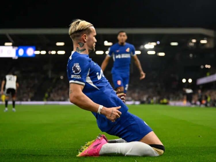 Mykhailo Mudryk scores his maiden goal for Chelsea after making 24 ...