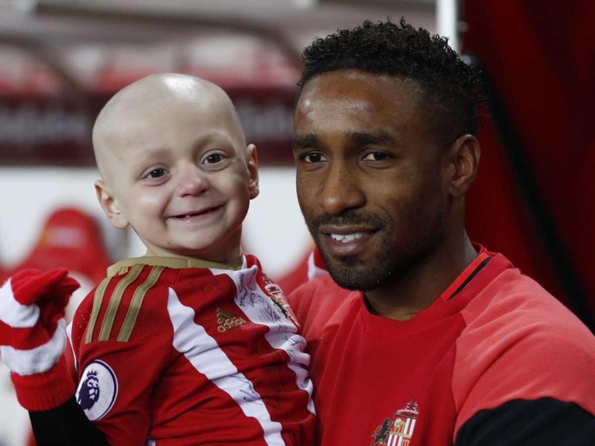 Bradley Lowery, Jermain Defoe