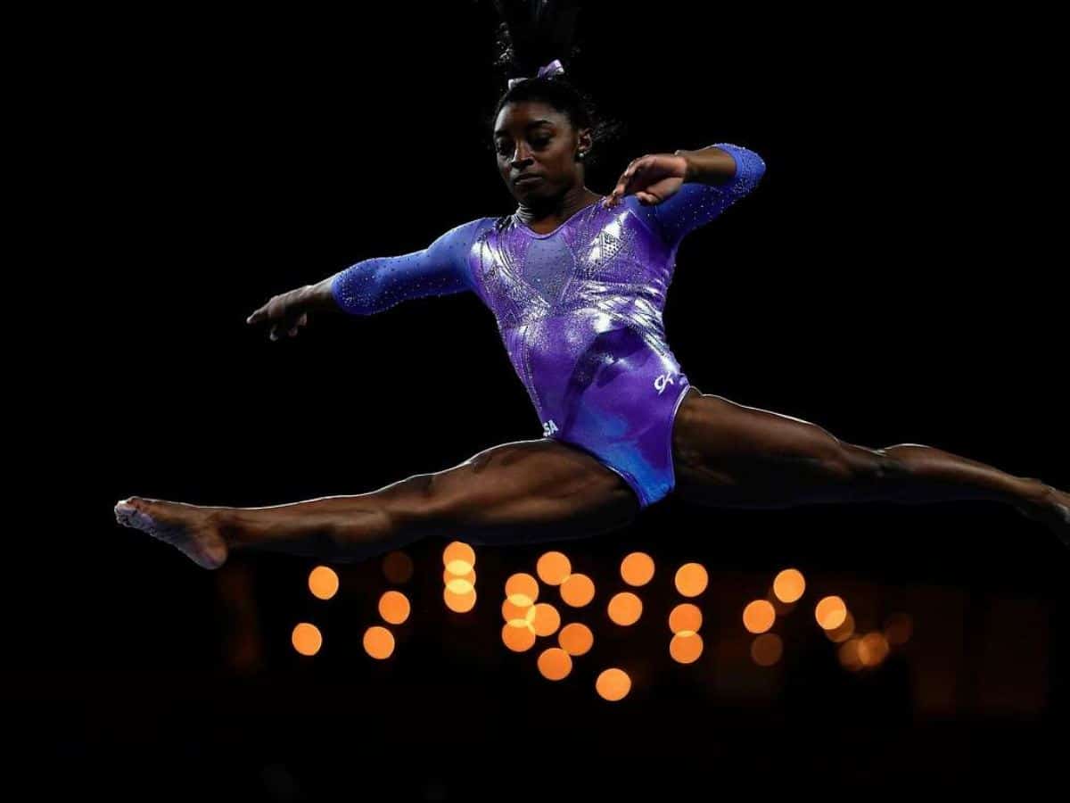 Simone Biles [Image Credit-
Houston Chronicle]