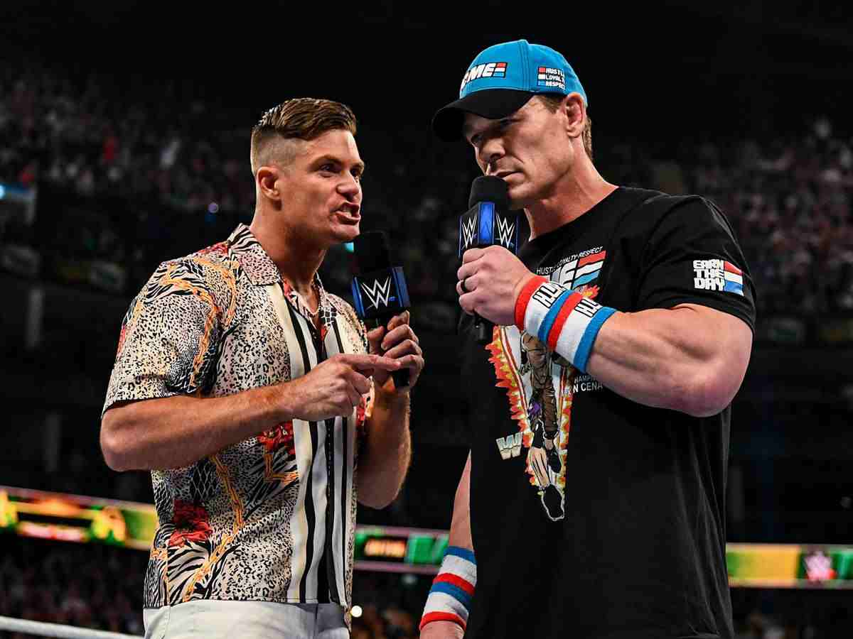 John Cena heaps praise on a WWE Veteran, believes Grayson Waller has been following in his footsteps