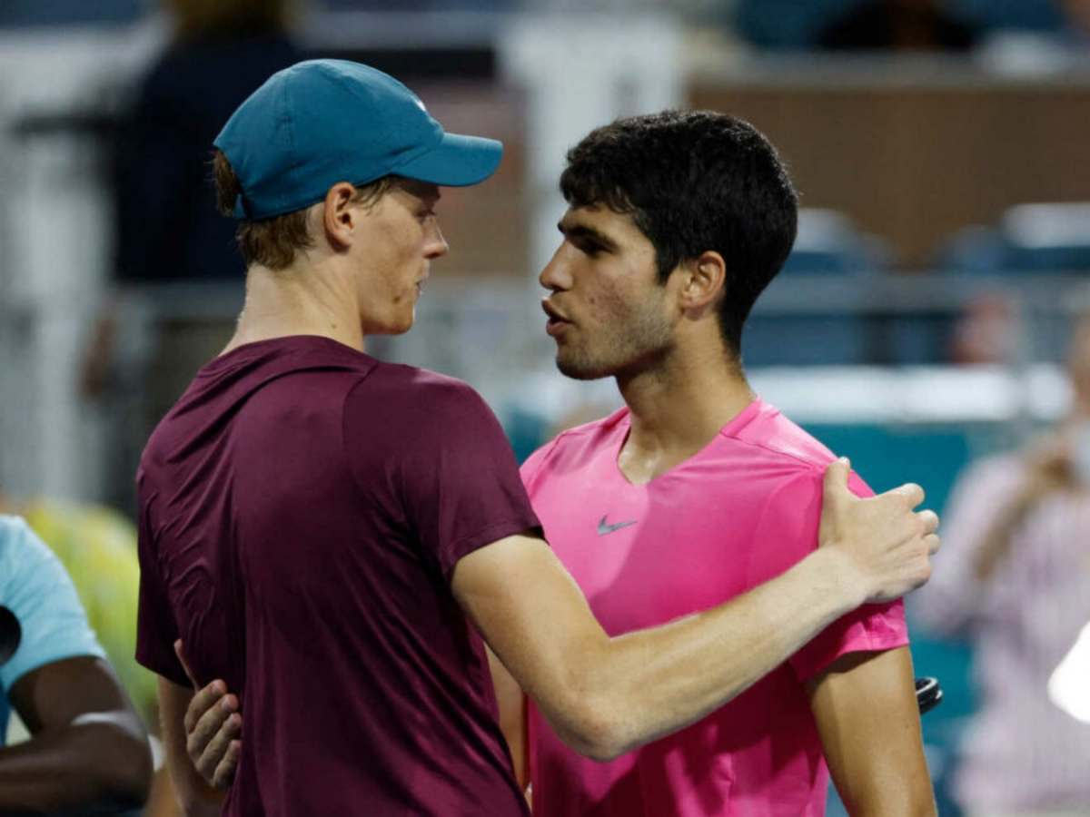 Jannik Sinner and Carlos Alcaraz 