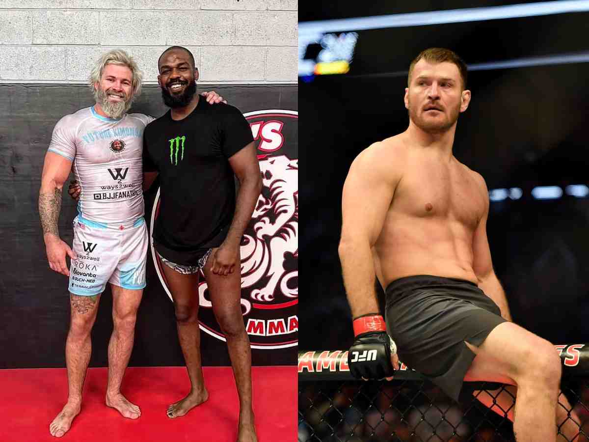 “Stipe over there preparing for boxing” – Jon Jones teases training with BJJ ‘GOAT’ to take on never-been-submitted Stipe Miocic 