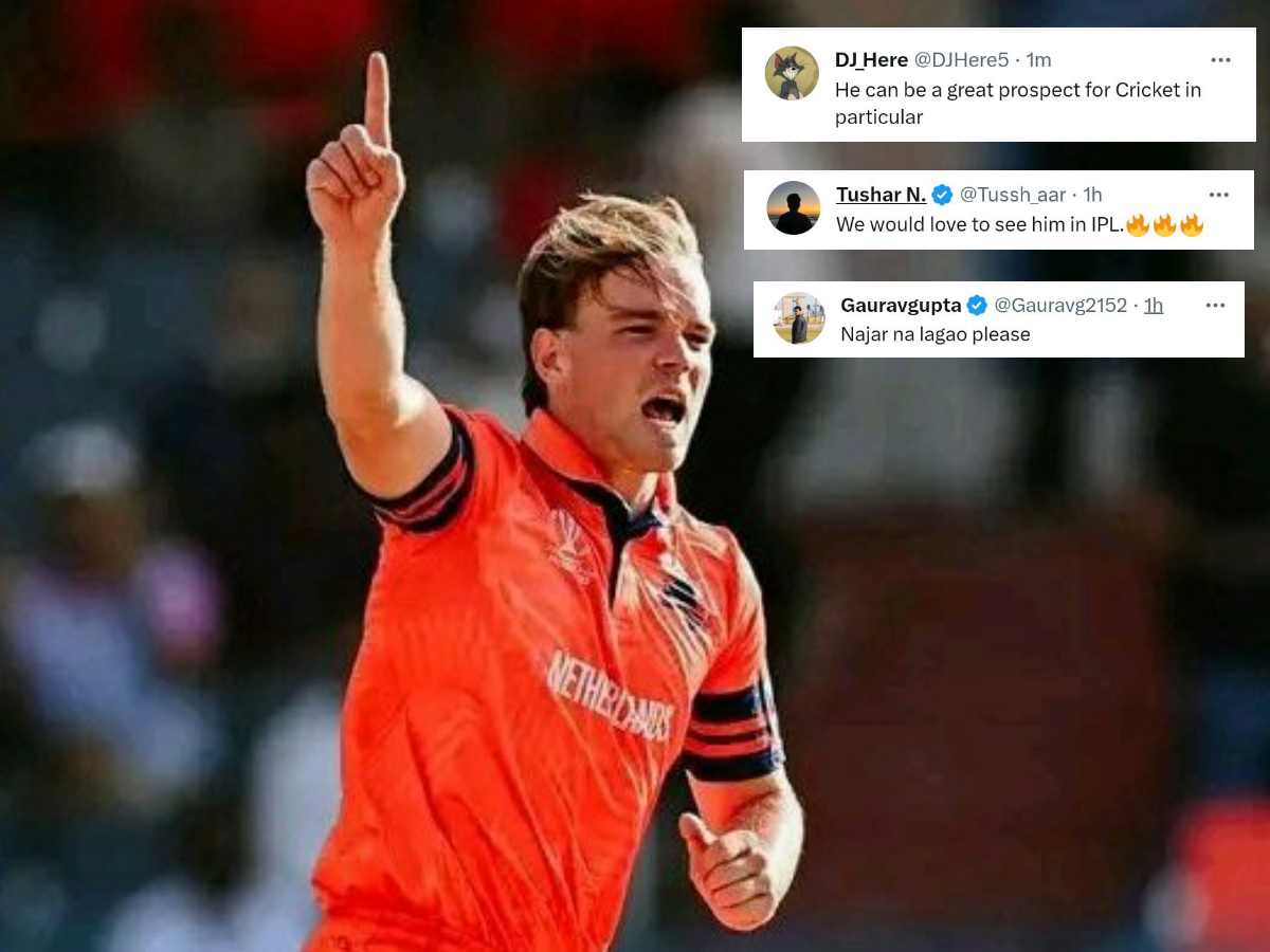 “The one man army”- Netizens heap praise on Dutch all-rounder Bas de Leede for his brilliant efforts despite defeat to Pakistan