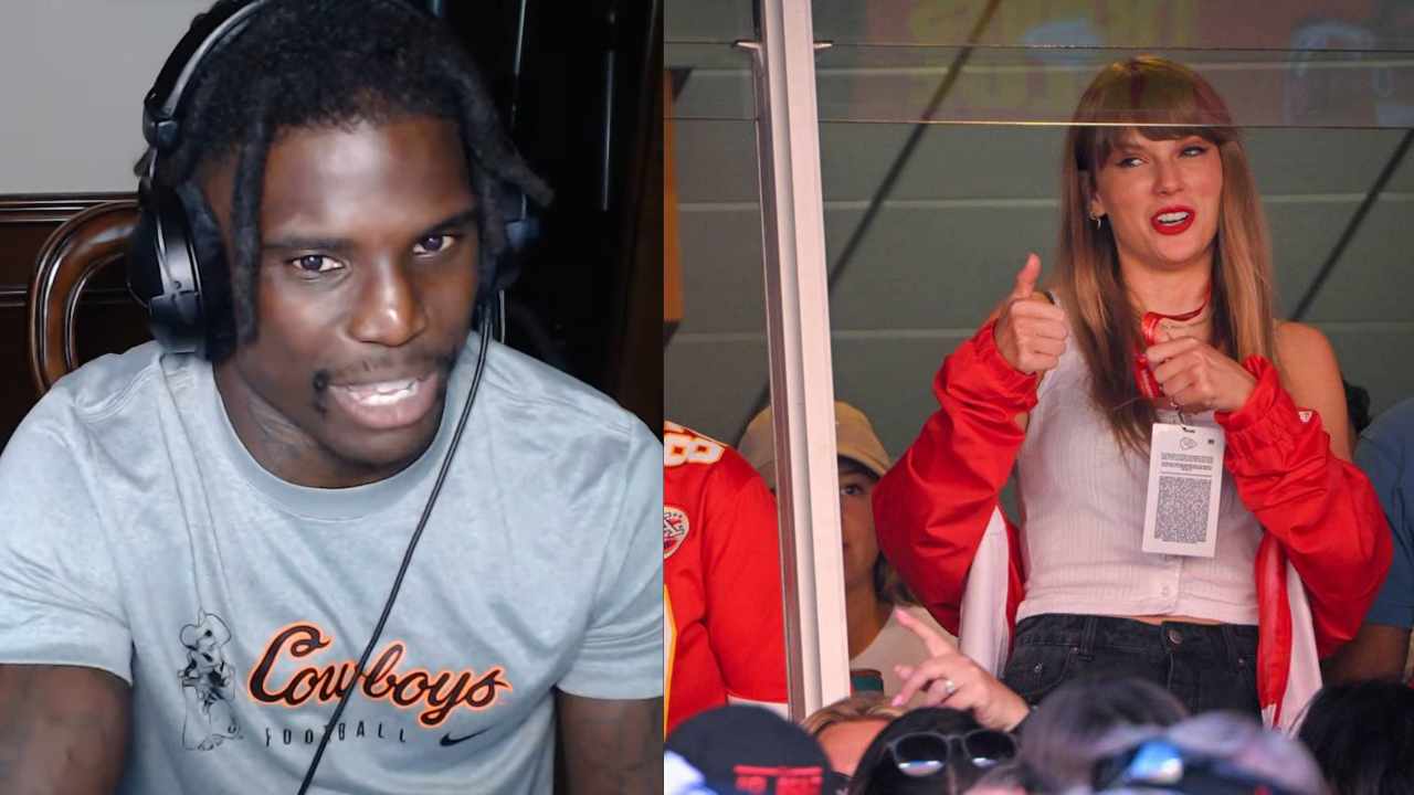 Dolphins WR Tyreek Hill alleges foul play claiming the Chiefs got saved by the referees in their last game because Taylor Swift was in the building