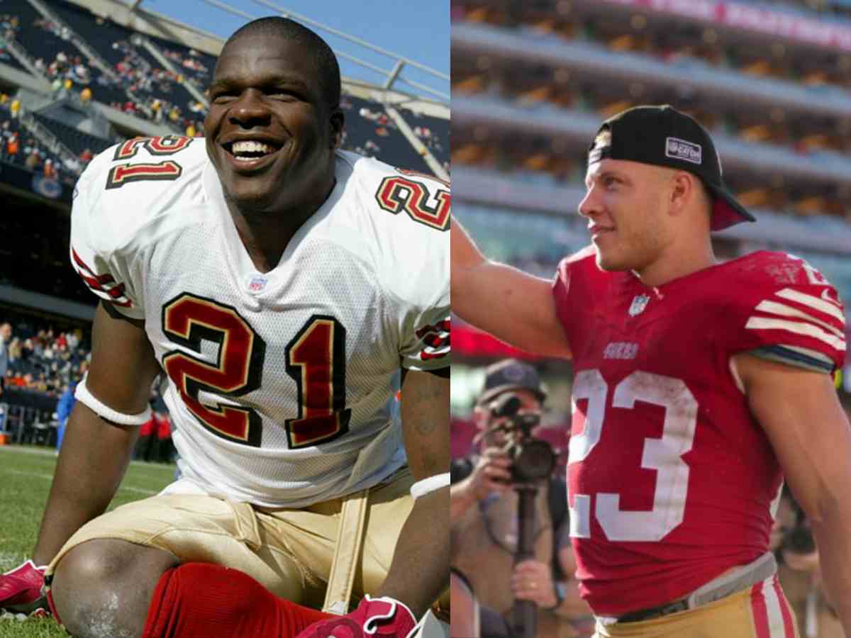 Christian McCaffrey feels ‘inspired’ by 49ers legend Frank Gore’s longevity as he eyes to become the first non-QB MVP in over a decade this season