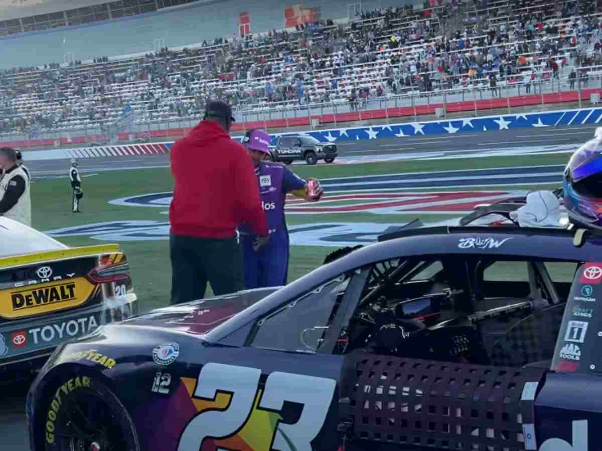 WATCH: Michael Jordan consoles Bubba Wallace after disappointing NASCAR Cup playoffs exit at ROVAL