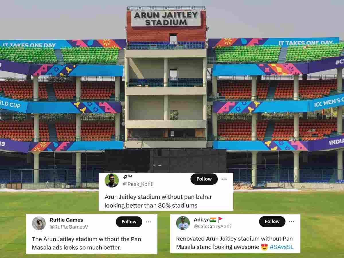 “This historic stadium truly deserves it!”- Fans satisfied after DDCA removes messy hoardings from Delhi’s Arun Jaitley Stadium