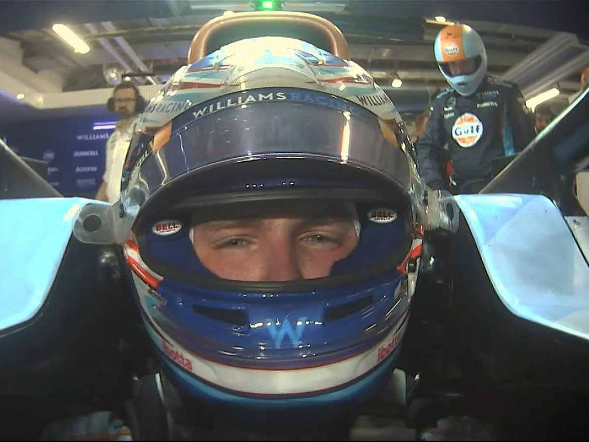 Logan Sargeant at Qatar GP (via Williams.com)