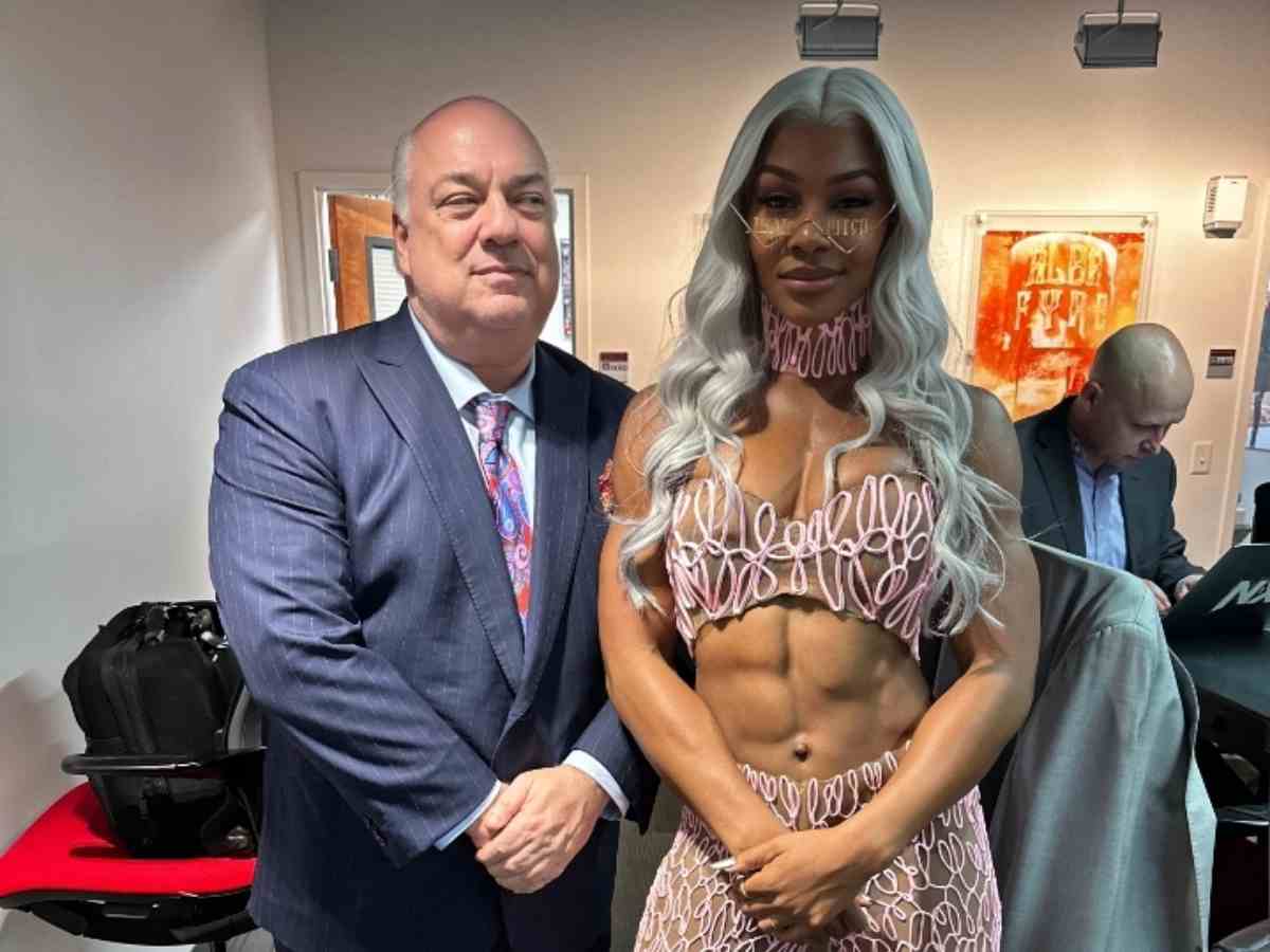 Jade Cargill and Paul Heyman