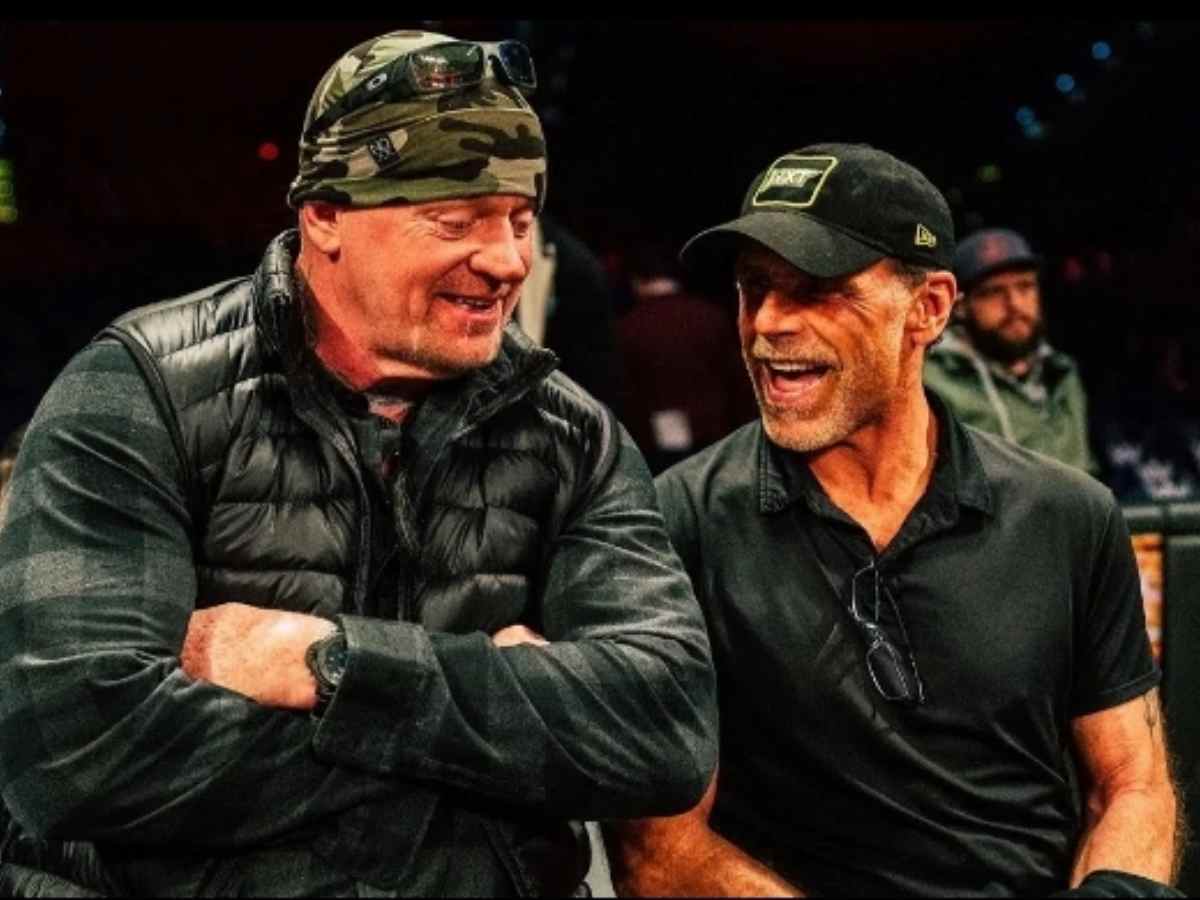 The Undertaker and Shawn Michaels 