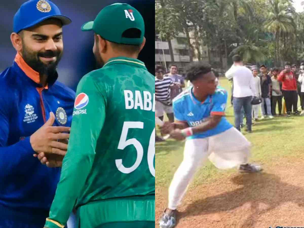 WATCH: “I’m playing like Babar Azam,” IShowSpeed hilariously takes a dig at Pakistan skipper after failing to connect bat with ball