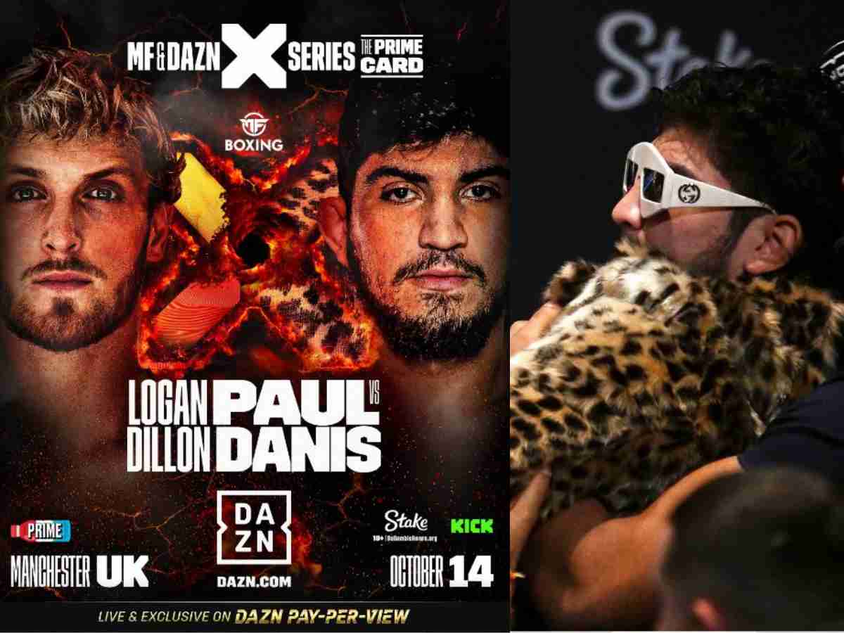 WATCH: Dillon Danis takes a cheap shot at Logan Paul and injures him just days before their Misfits Prime Card match