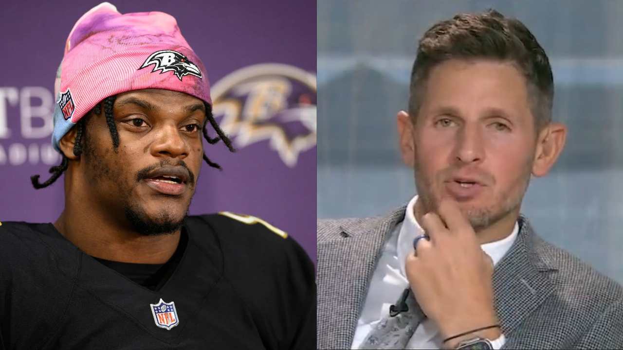 Dan Orlovsky loses his mind over the ‘bizarre’ narrative brewing around Lamar Jackson despite him recording mind-blowing stats