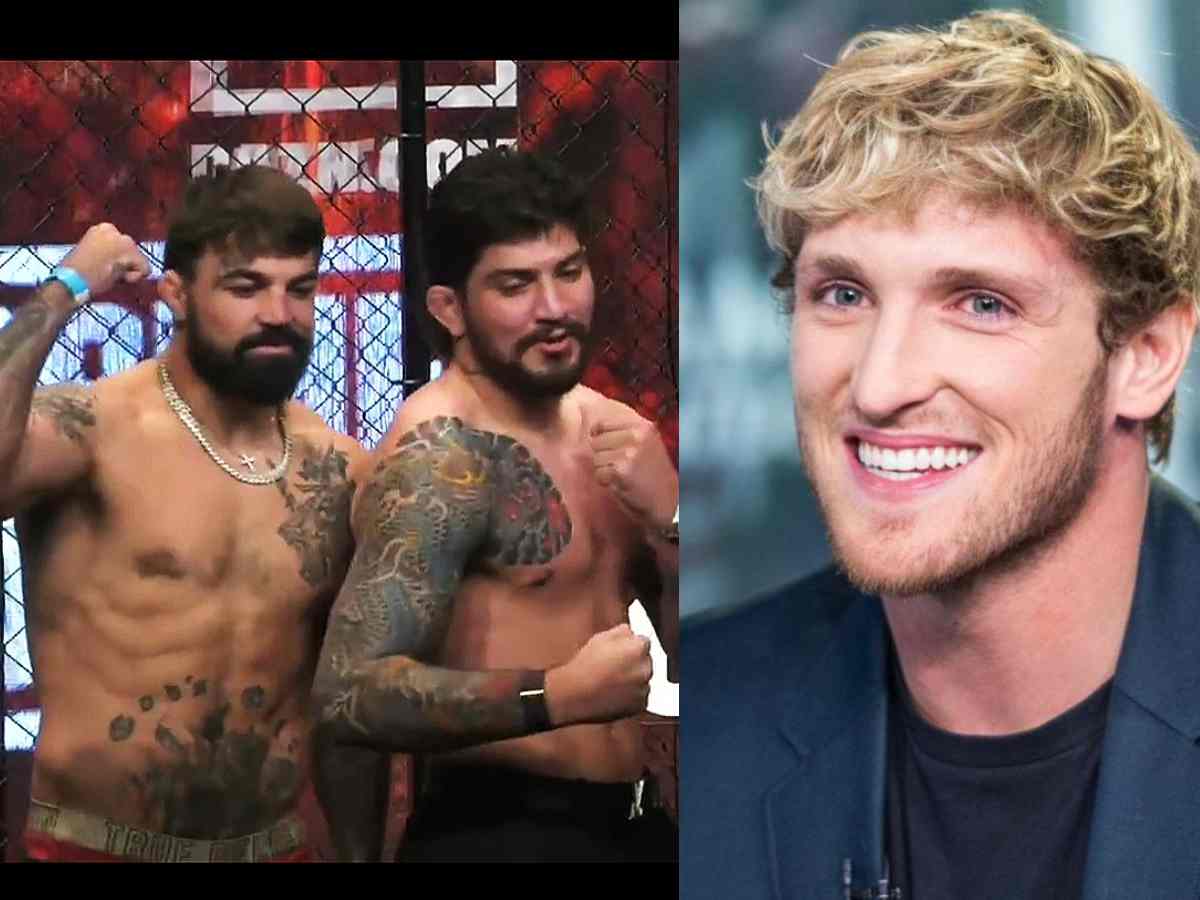 “Finally found a way out of this fight” – Logan Paul close to pulling out from Dillon Danis fight as Mike Perry appears in faceoff after YouTuber’s nasty cut from altercation