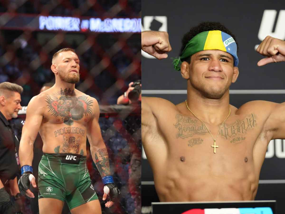 “The Fat Lesbian” – Conor McGregor fires unprovoked shots at welterweight Gilbert Burns and attacks fighter’s physique