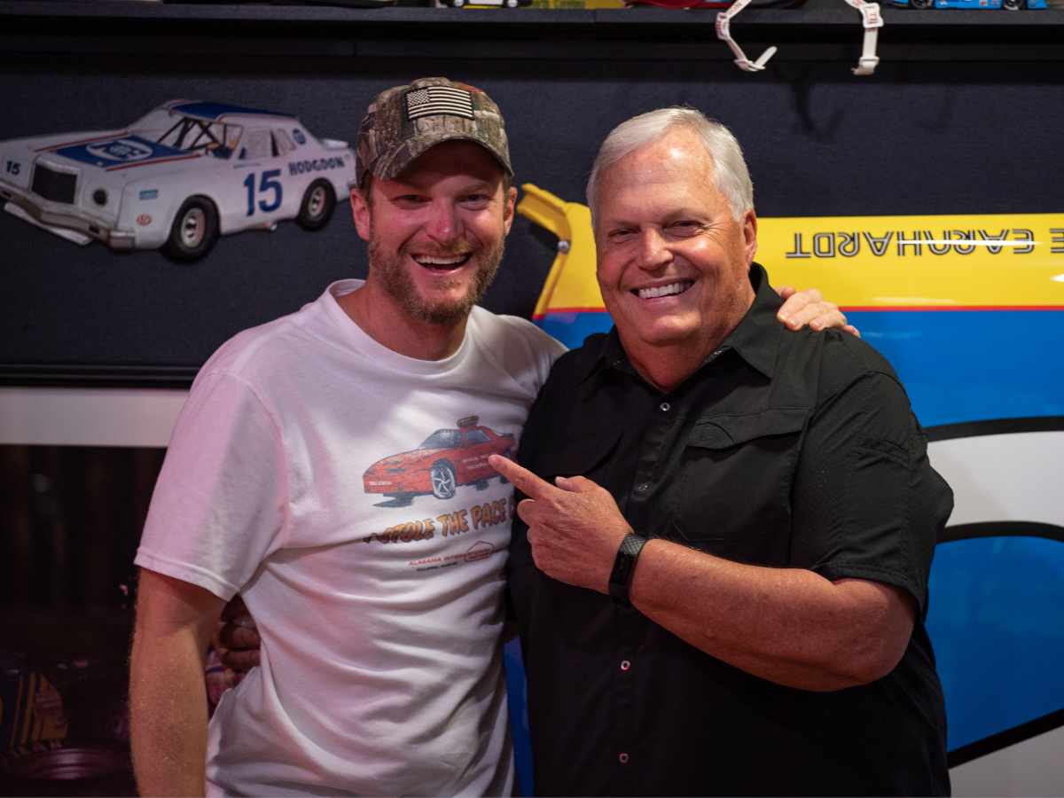 Dale Earnhardt Jr and Rick Hendrick