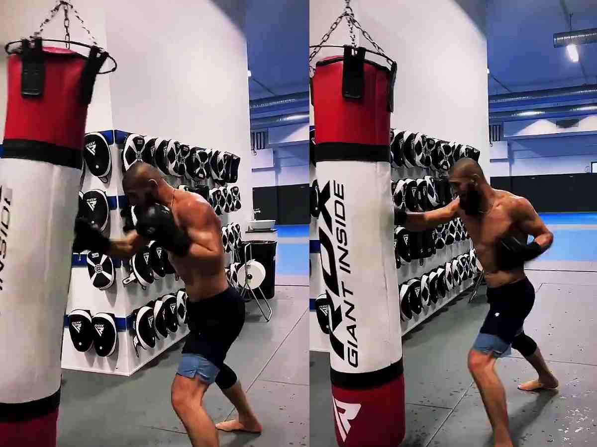 “Looks better than Ngannou” – Khamzat Chimaev’s latest fiery training has boxing fans wishing Chechen superstar to switch sports