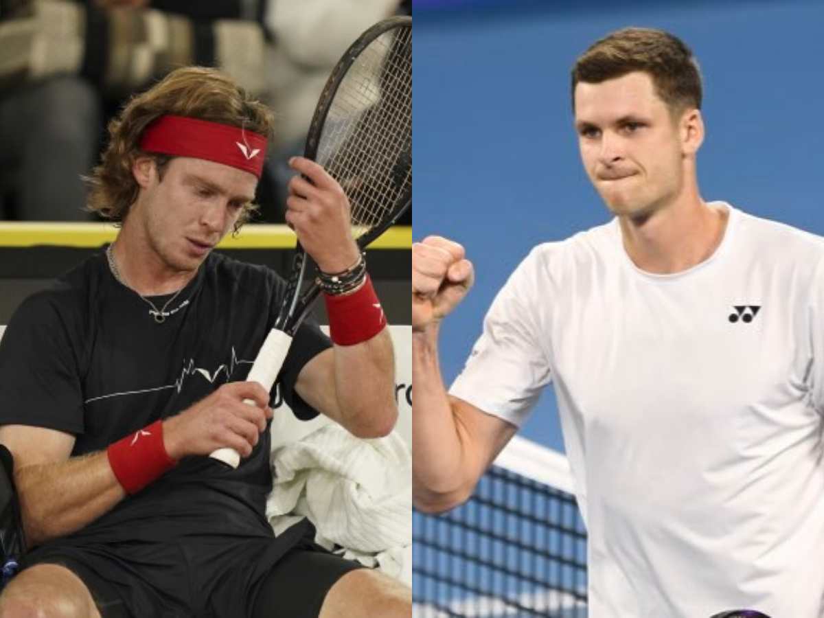 Hubert Hurkacz saves championship point against Andrey Rublev to clinch second career Masters-1000 title in Shanghai