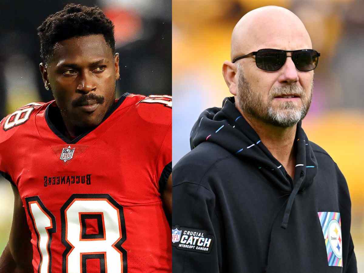 Ex-Steelers WR Antonio Brown takes a ‘massive’ dig at Pittsburgh OC Matt Canada despite the team being placed at the top of the AFC North