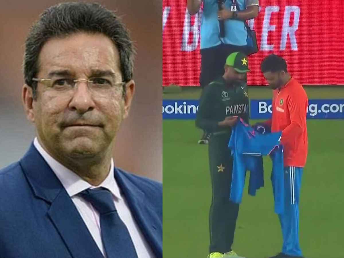 WATCH: Wasim Akram slams Babar Azam for asking Virat Kohli for signed jersey after humiliating World Cup loss to India