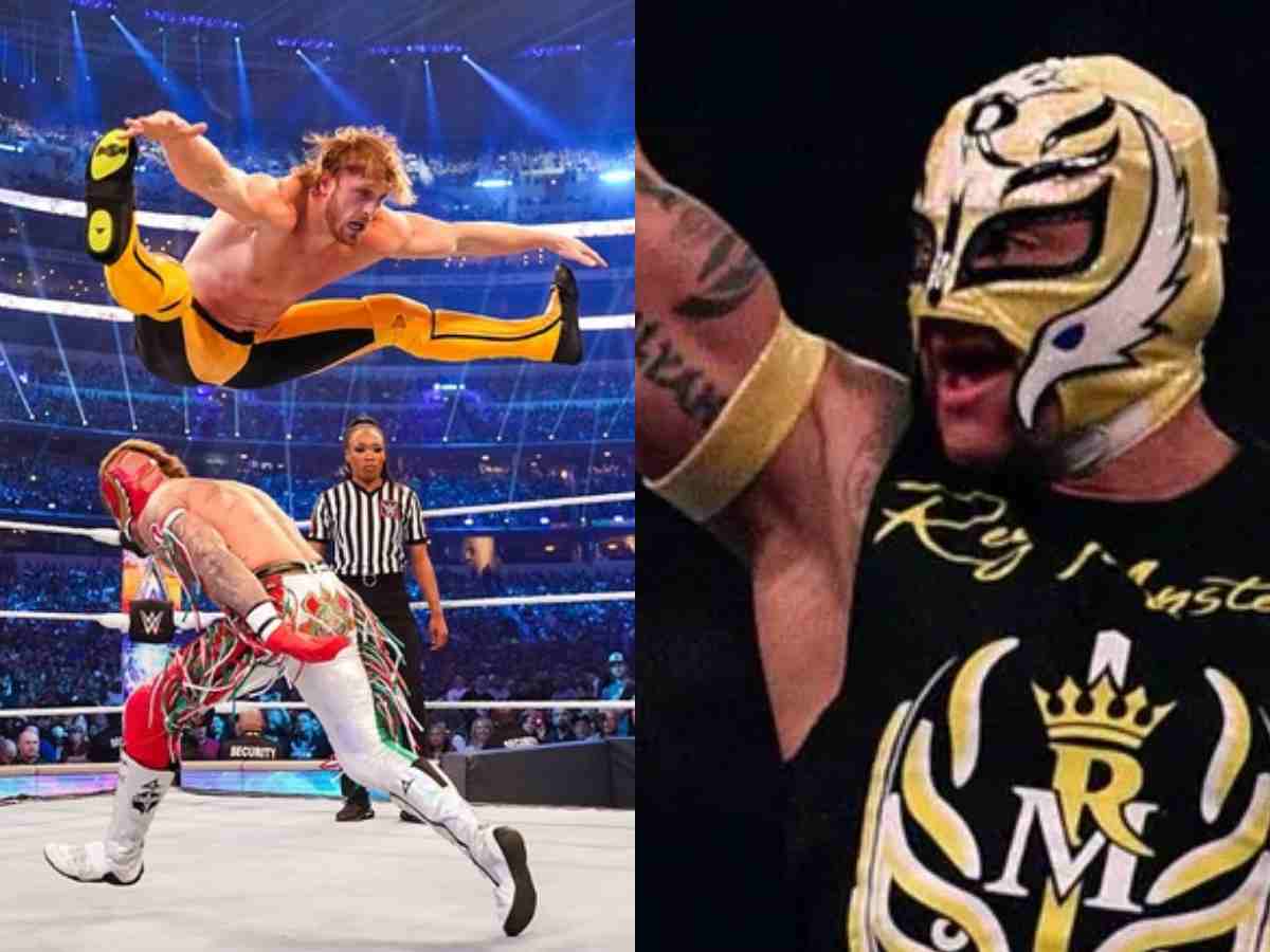 Logan Paul and Rey Mysterio 