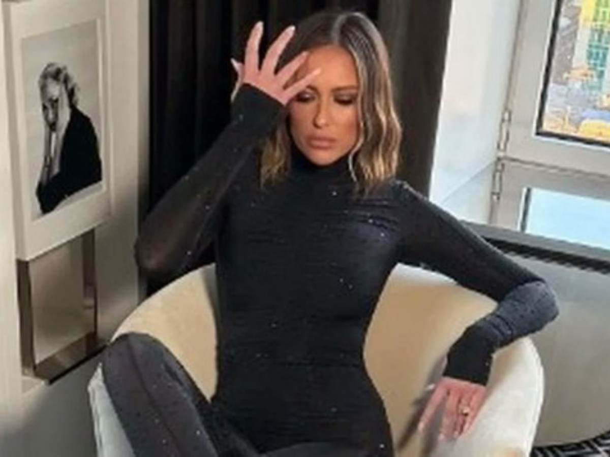 Dustin Johnson’s wife Paulina Gretzky stars in stunning appearance wearing black one-piece during recent TV interview