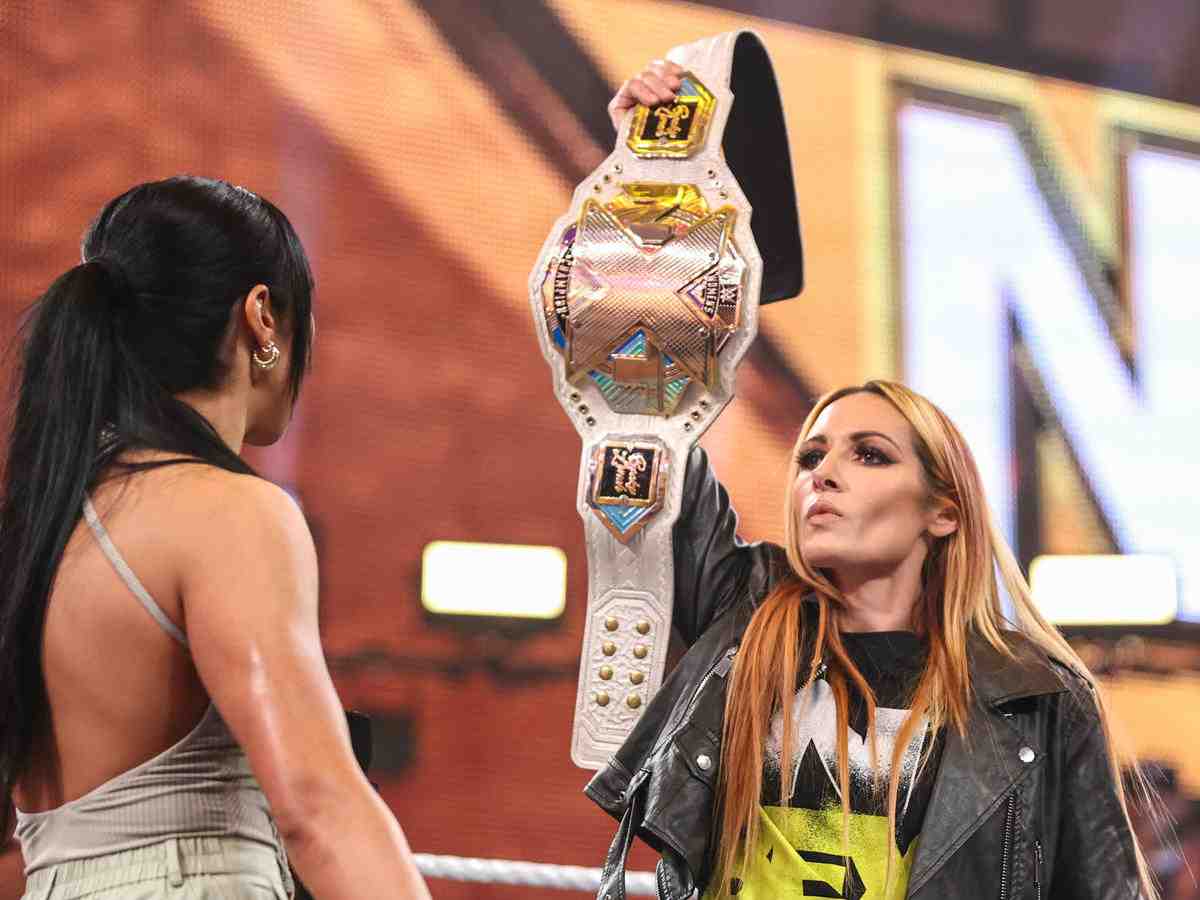 WATCH: 26-year-old superstar tears her idol Becky Lynch’s picture apart while vowing to dethrone her