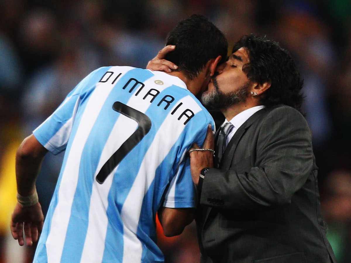 Angel Di Maria, Diego Maradona