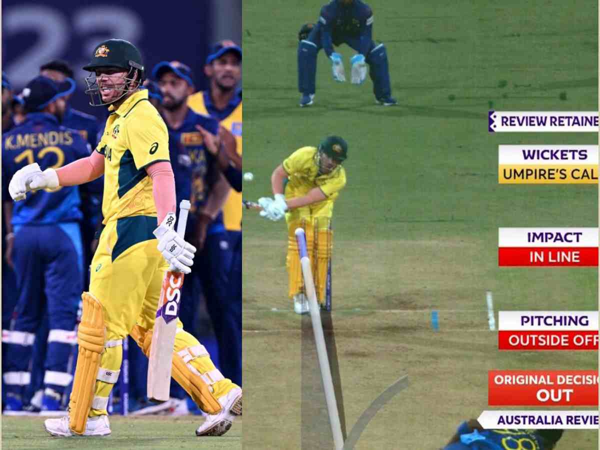 David Warner lashes out after DRS call, wants officials to explain how Hawkeye works 