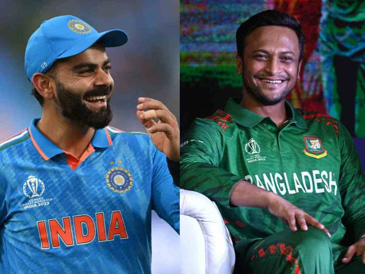 WATCH: Virat Kohli rains praises on Bangladesh Captain Shakib Al Hassan, says he knows how to deceive a batter