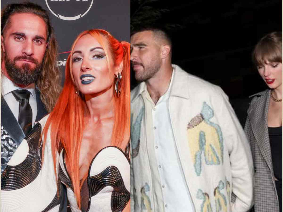 Seth Rollins claims that he and Becky Lynch outclass Taylor Swift and Travis Kelce as a power couple