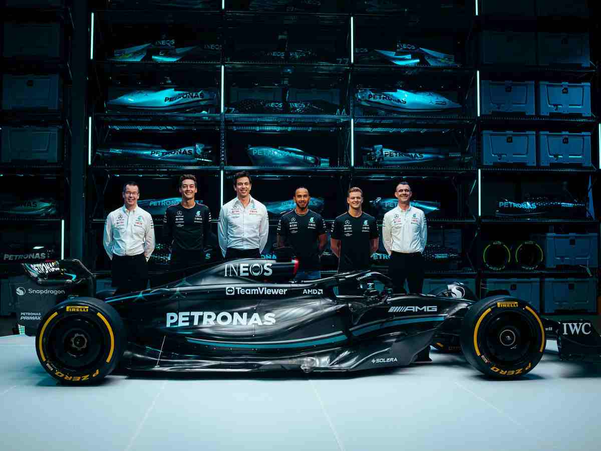 Mercedes Crew for 2023 (via F1)