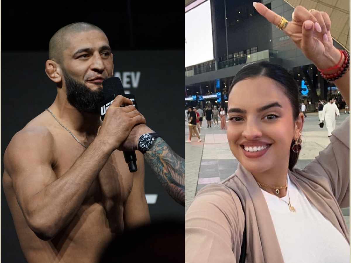 “She playin a dangerous game” – Fans fear for Vogue model interviewer after ‘Smash or Pass’ prank with Khamzat Chimaev ahead of UFC 294