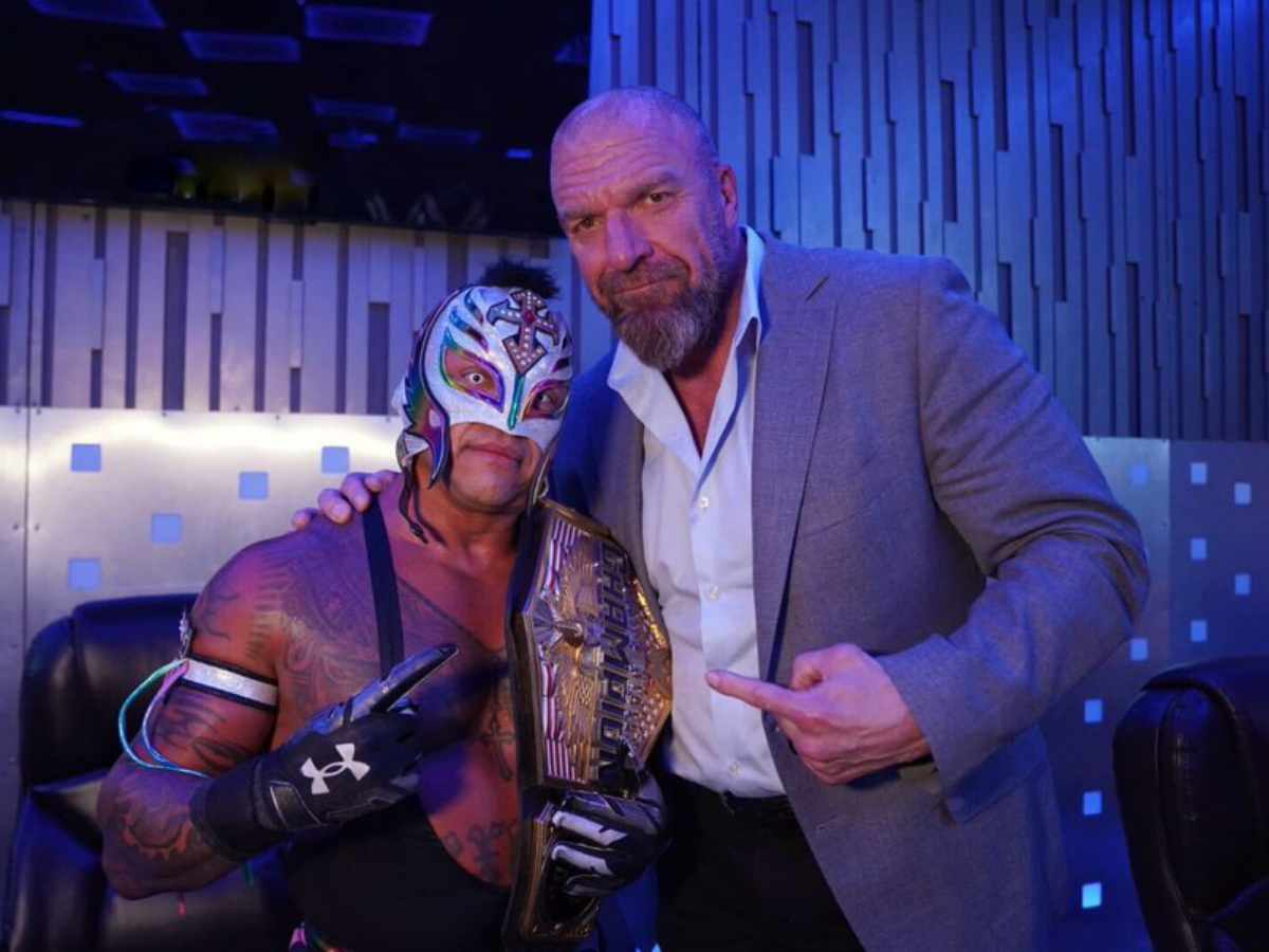 Rey Mysterio and Triple H