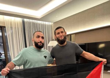 Khamzat Chimaev and Belal Muhammad