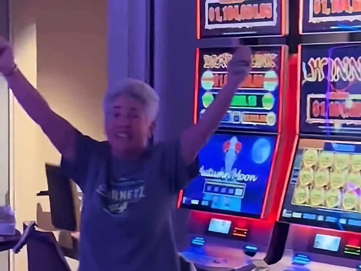 WATCH: Fastest woman in NASCAR, Christy Georges-Barnett, hits $1 Million jackpot on Slot Machine at Las Vegas