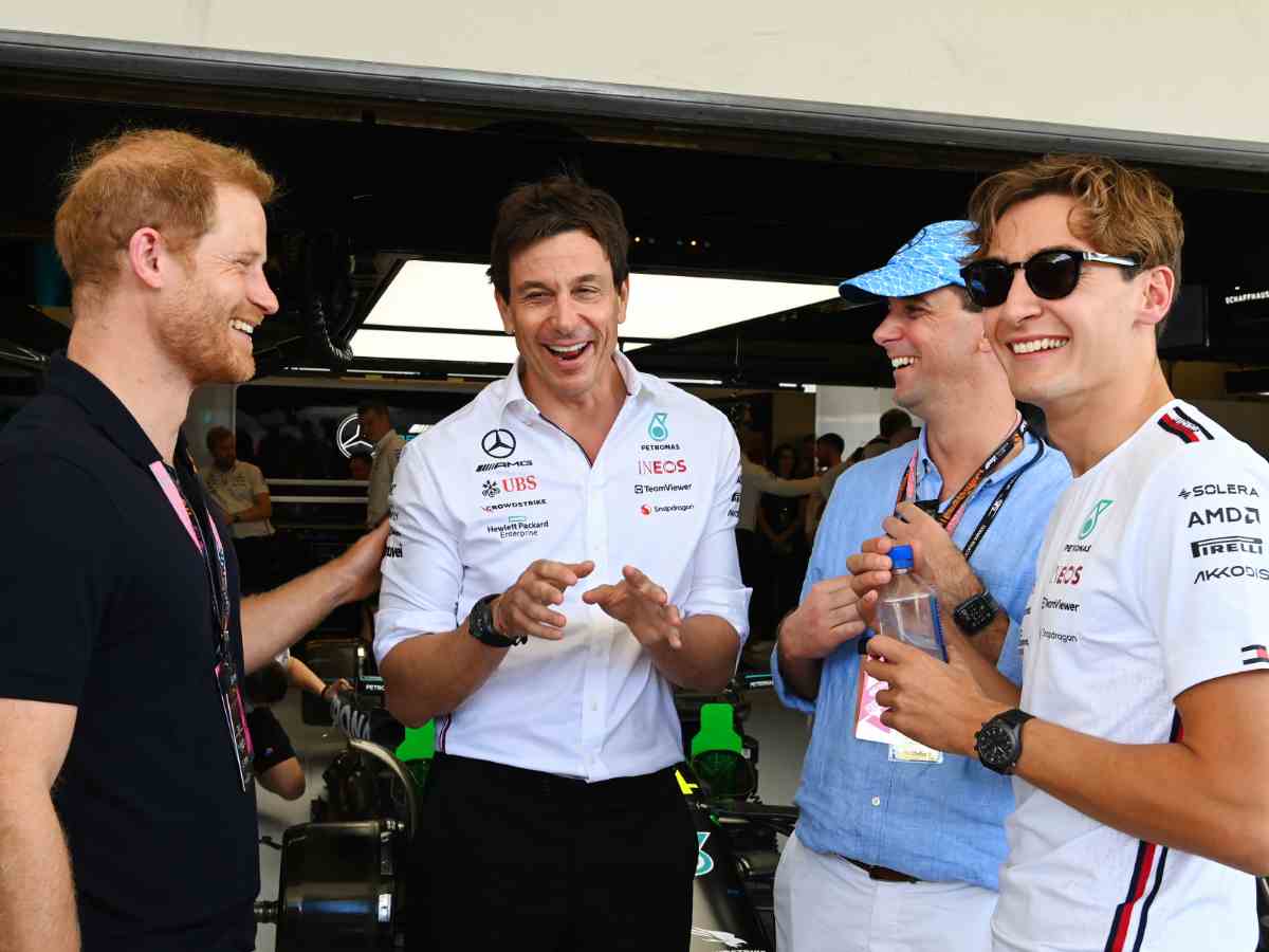 Prince Harry spotted at the US GP supporting Sir. Lewis Hamilton and Co. as Mercedes’ special guest