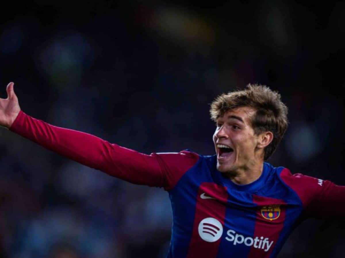 “The beginning of a legendary tale”- Fans react to La Masia’s Marc Guiu scoring the WINNER on his La Liga debut for Barcelona