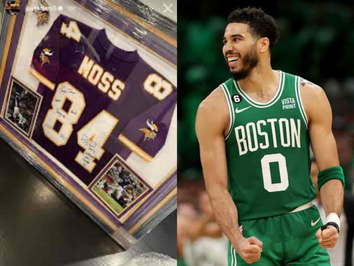 Jayson Tatum gets UNBELIEVABLE gift and message from one of NFL’s GOAT players