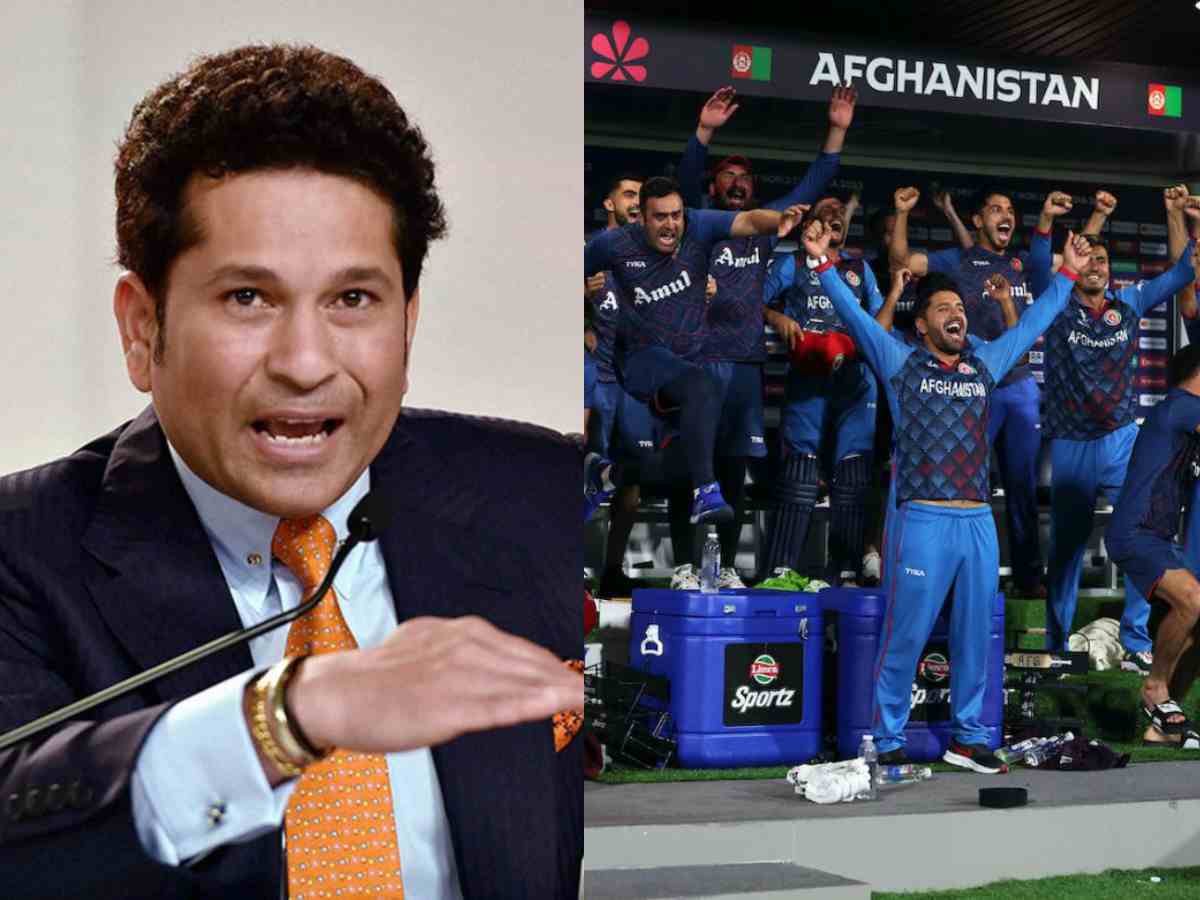 Sachin Tendulkar credits “Jadeja” for Afghanistan’s jaw-dropping win over Pakistan with an epic tweet