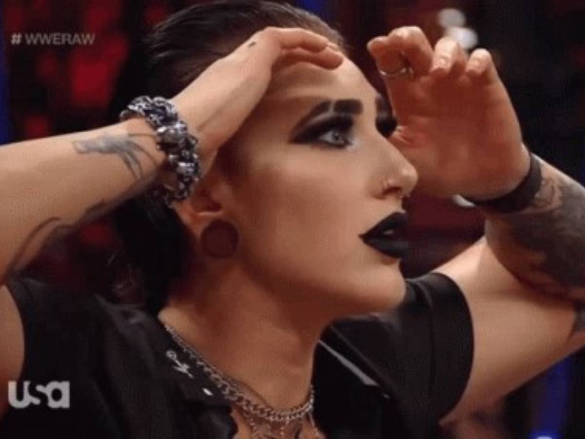 “WTF” Stunned Rhea Ripley reacts to 33-year-old superstar winning his first championship in WWE