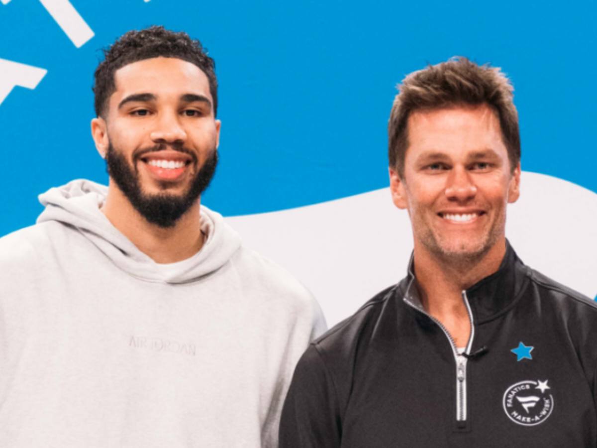 Tom Brady snapped with Jayson Tatum and Aaron Judge just hours before the commencement of the NBA season