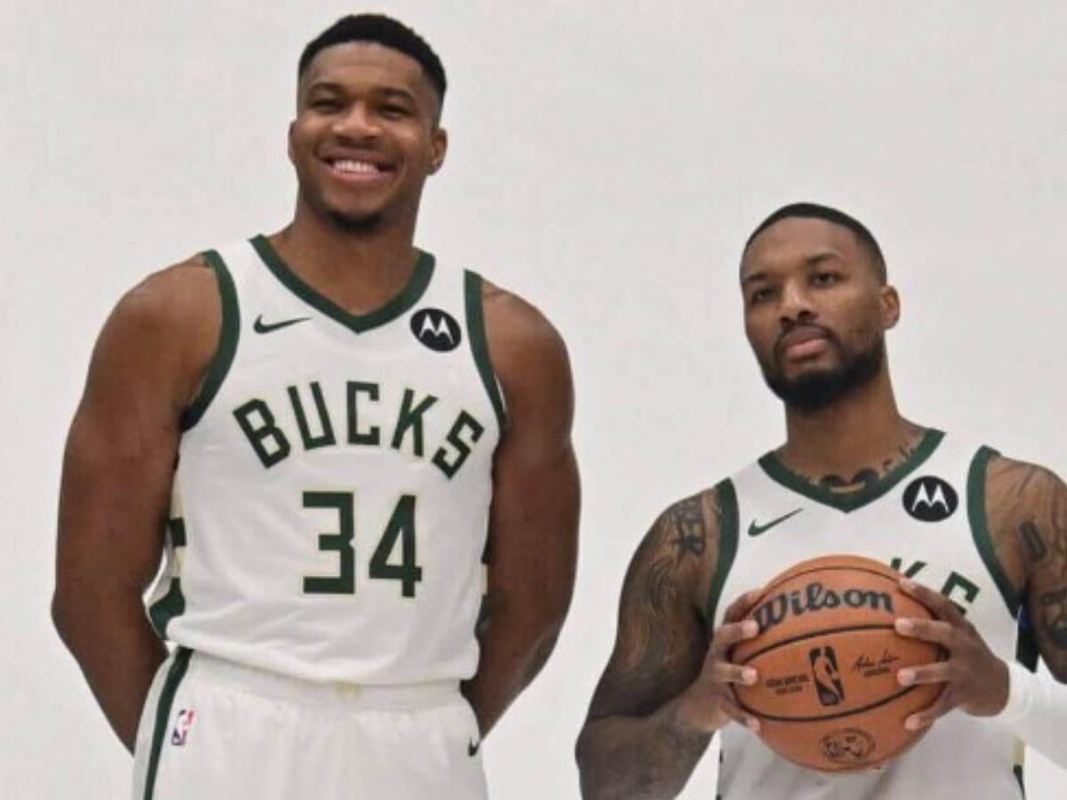 “Doesn’t want get blamed if they lose” – NBA fans slam Giannis Antetokounmpo for showing COWARDICE with stunning statement about Damian Lillard’s place at Bucks