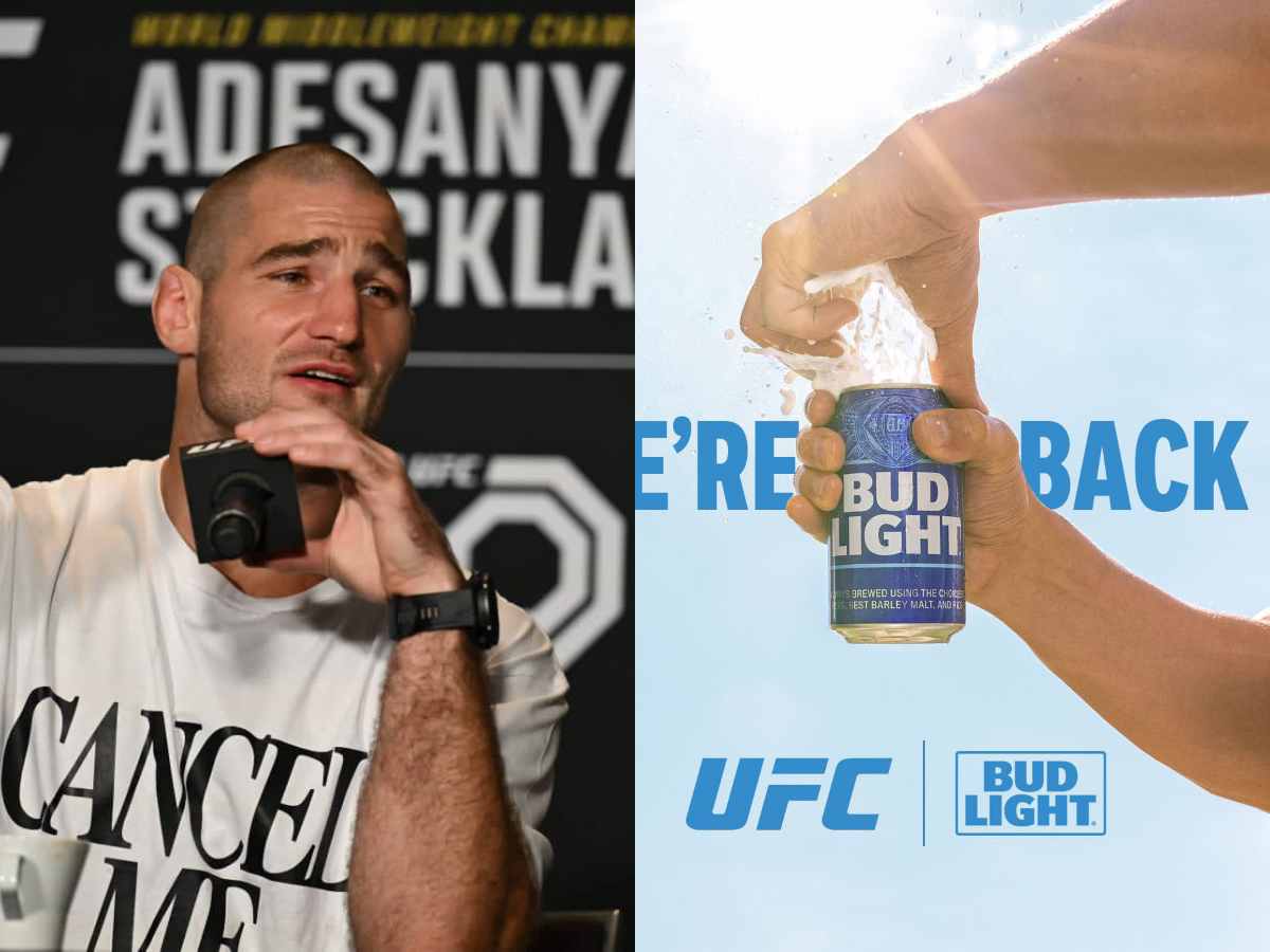 “You know how I feel about transgenders…” Sean Strickland reacts to UFC signing $100 million worth deal with Bud Light beer after Dylan Mulvaney controversy