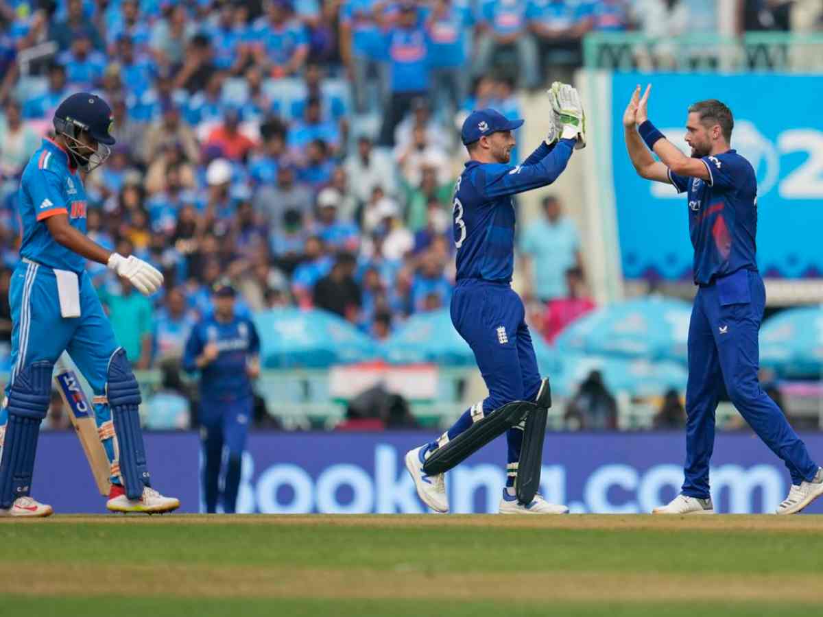 Shreyas Iyer, Jos Buttler and Chris Woakes 