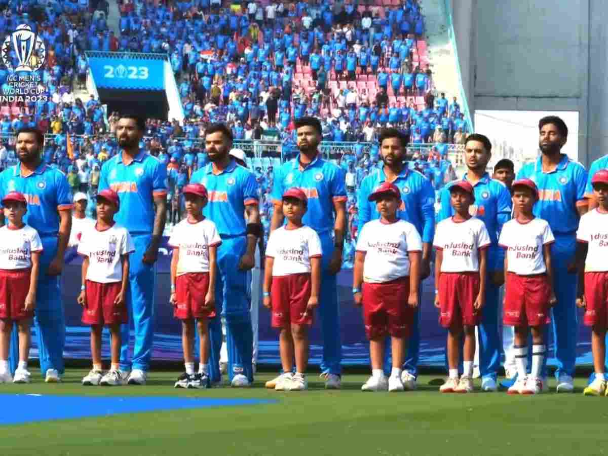 Cricket World Cup 2023: Why the Indian team is wearing black armbands against England?