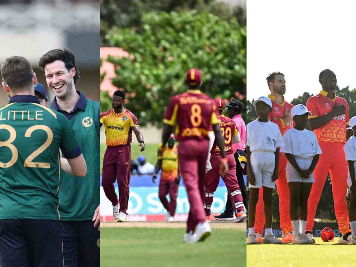 Ireland, West Indies, Zimbabwe 